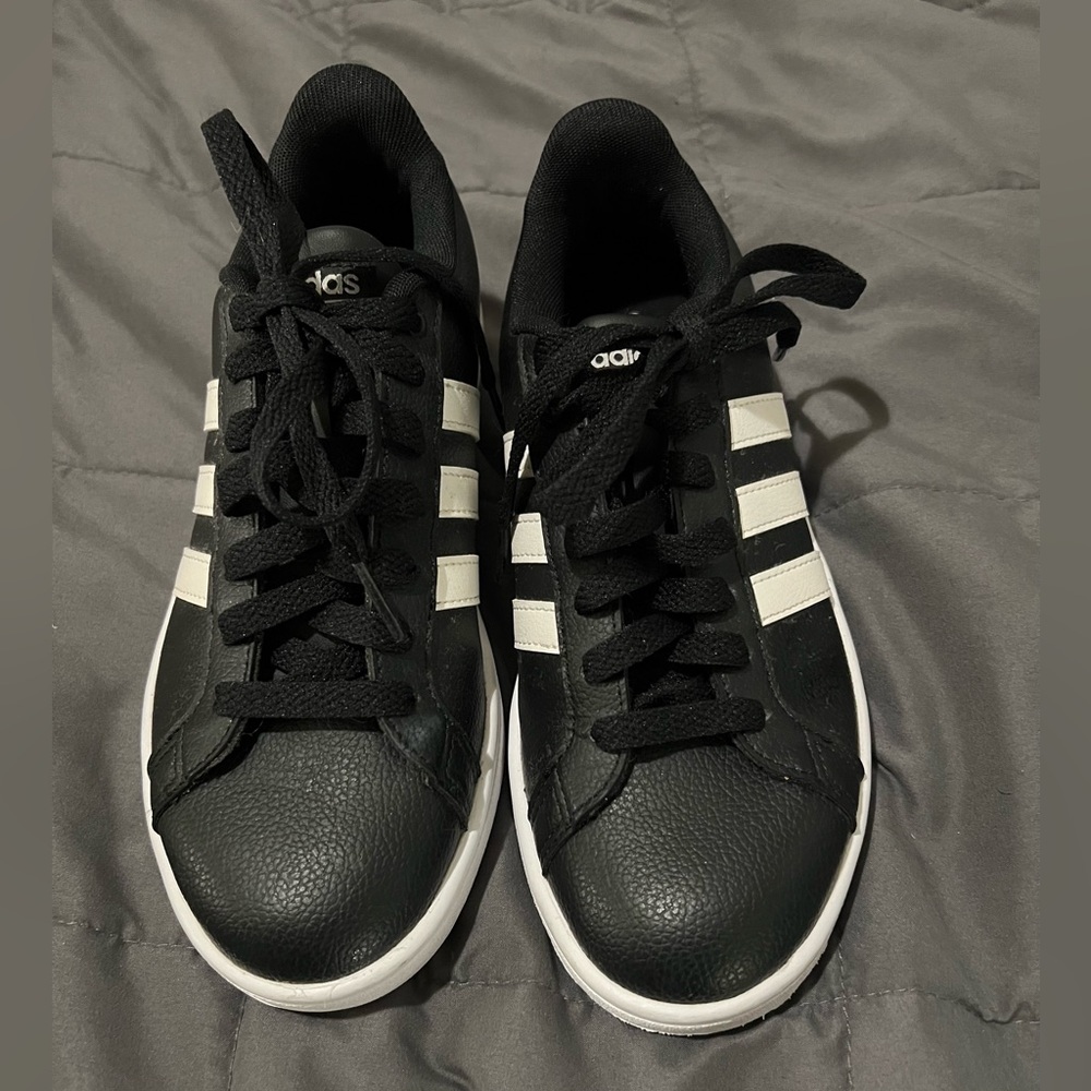 Adidas Neo Cloudfoam Core Black and White